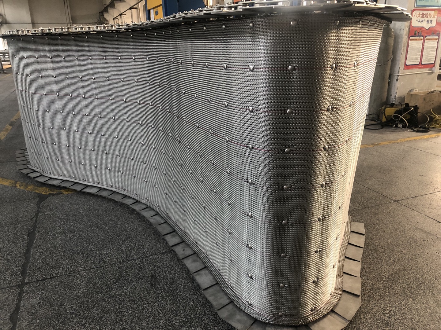 催化劑【烘干機(jī)網(wǎng)帶】是什么樣？